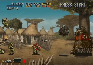 Metal Slug 6 (Japan) screen shot game playing